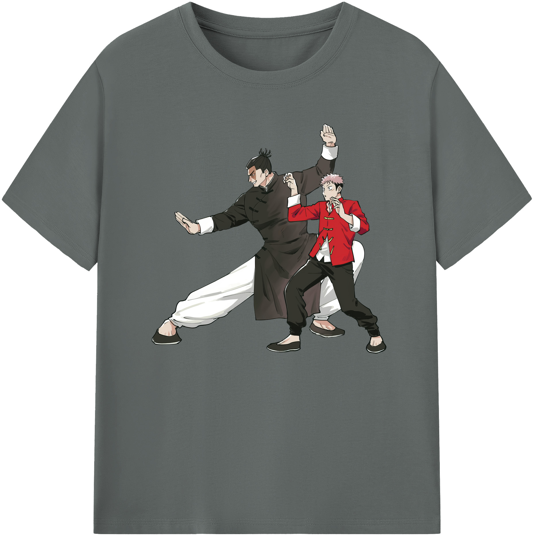 （画像用） 呪術廻戦 Jujutsu Kaisen 綿100％ メンズ半袖Tシャツ｜肌触りやわらか＆通気性